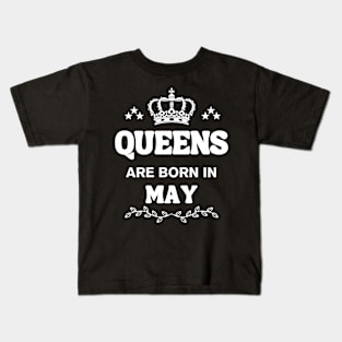 May Birthday Kids T-Shirt